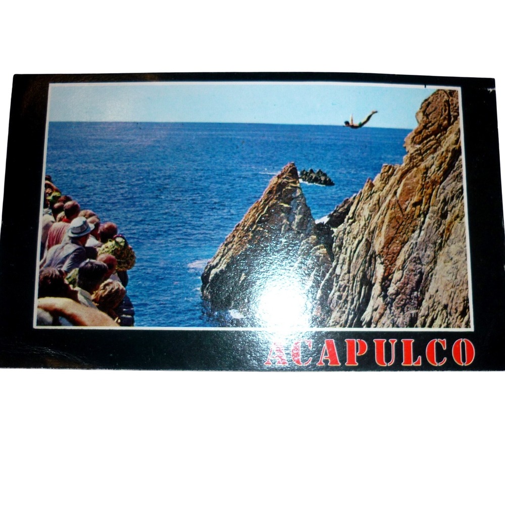 1980s Mexico Postcard Dramatic Robbery Story Message to Denver Archive